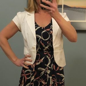 White H&M Blazer with Pockets